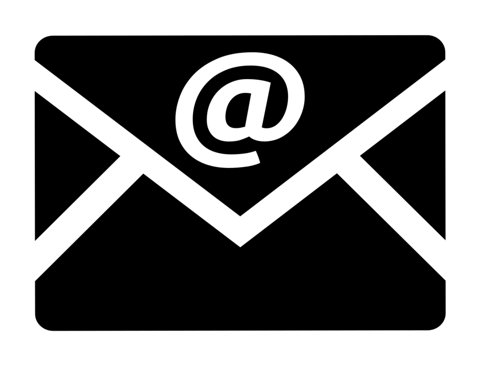 Email Symbol Png Hd (black)