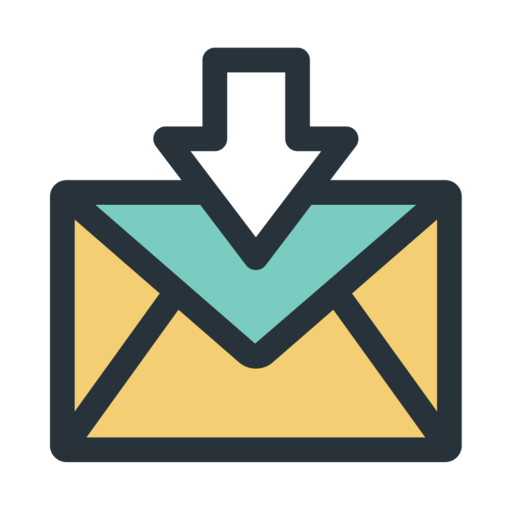 Email Download Free Png Icon Download (salmon, black, silver, white, gray)