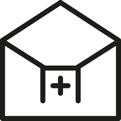 Email Envelope Inbox 3 Free Png Icon (black)