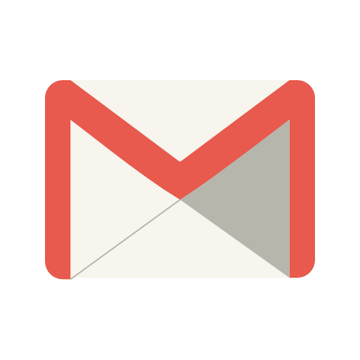 Gmail Icon  Free Transparent Png Icon Download (silver, salmon, beige, black, chocolate)