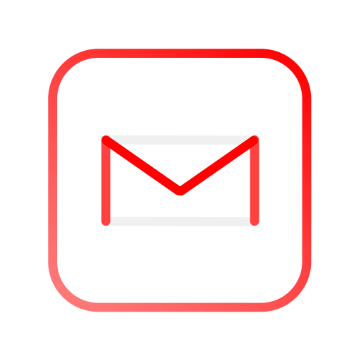 Gmail Logo Square Icon Free Nobackground Png Icon Download (silver, red, black, gray, chocolate)