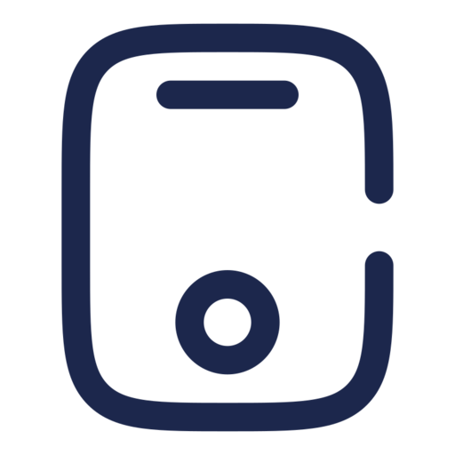 Smartphone 2 Free Png Icon Download (navy, black)