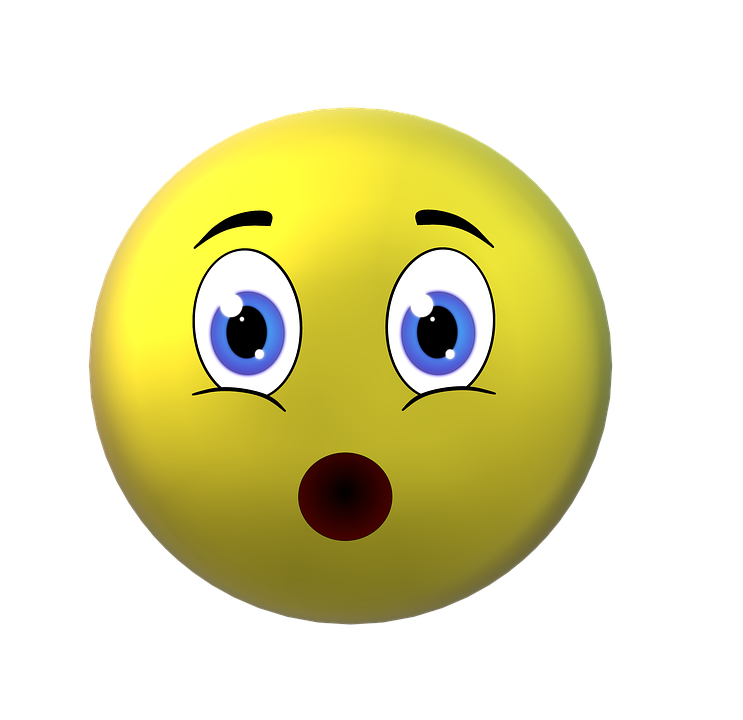 Amazed Reaction Emoji Png Hd Isolated (white, black, chocolate, yellow)