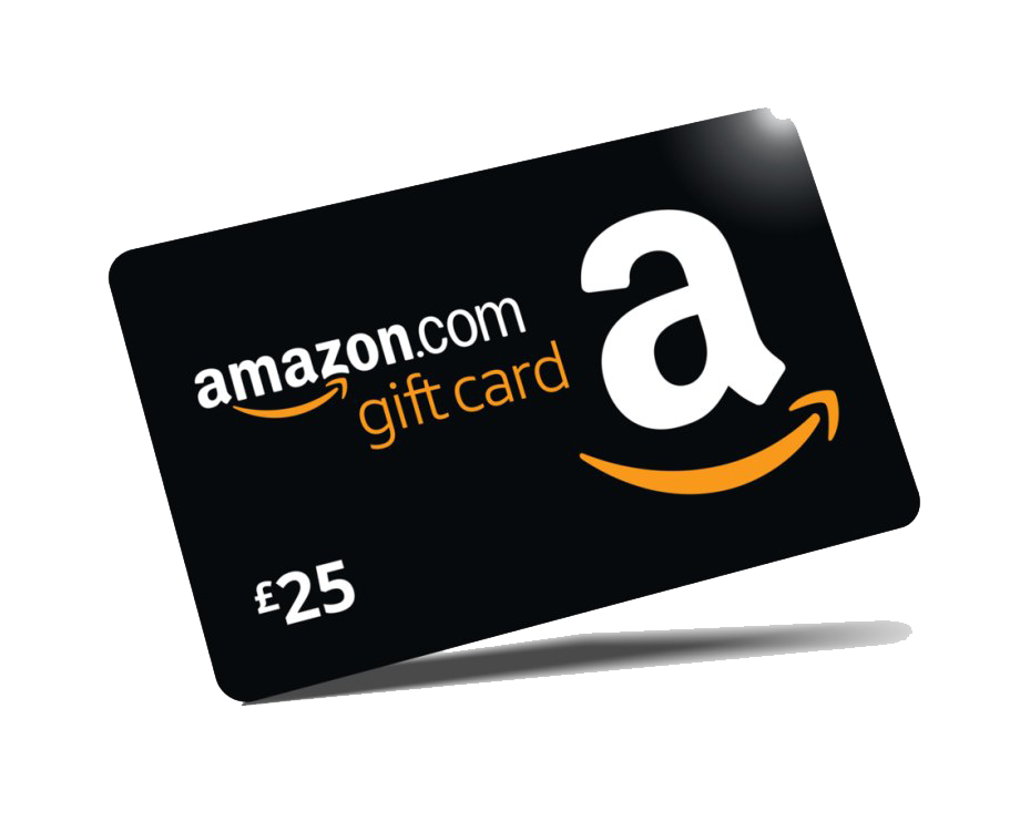 Amazon Gift Card Png Clipart (black, white)