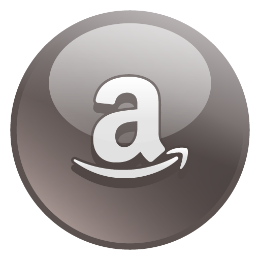 Amazon Icon  Free Transparent Png Icon Download (gray, lavender, black, indigo)