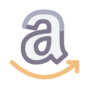 Amazon Icon Free Transparent Png Icon Download Path (silver, salmon, white, gray, lavender)