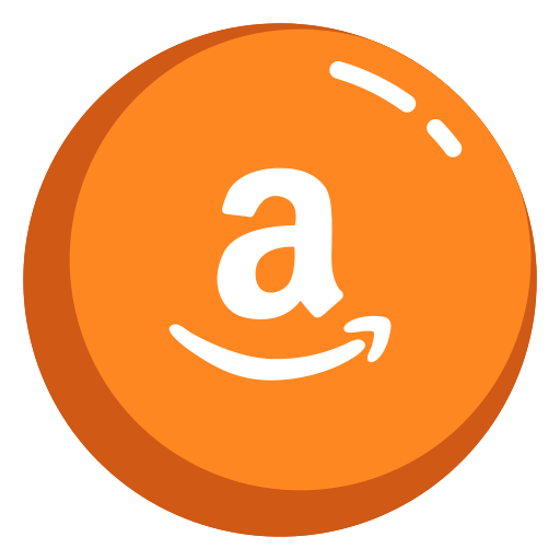 Amazon Logo Icon Free Transparent Png Icon Download (orange, chocolate, black, white)