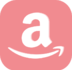 Amazon Logo Ios Icon Free Nobackground Png Icon Download (pink, salmon, black, white)