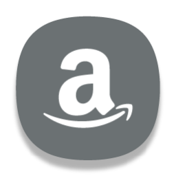 Amazon Socialnetwork Free Png Icon Download (gray, black, white)