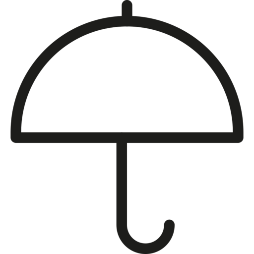 Umbellera Rain Safe Free Transparent Png Icon Download (black)