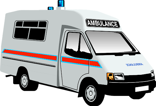 Ambulance Force Traveller Png Free Download (white, lavender, black, silver)