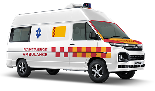 Ambulance Force Traveller Png Transparent Image (white, black, lavender, gray, chocolate)