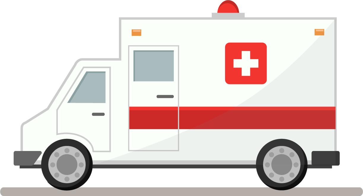 Ambulance Transparent Images Png (white, black, silver, lavender, gray)