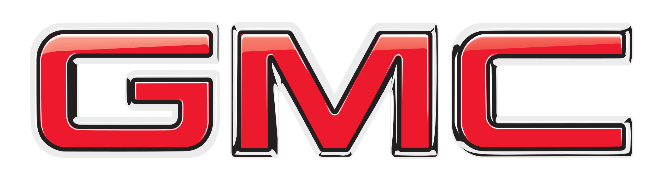 Gmc Logo Png Clipart (black, red, white)