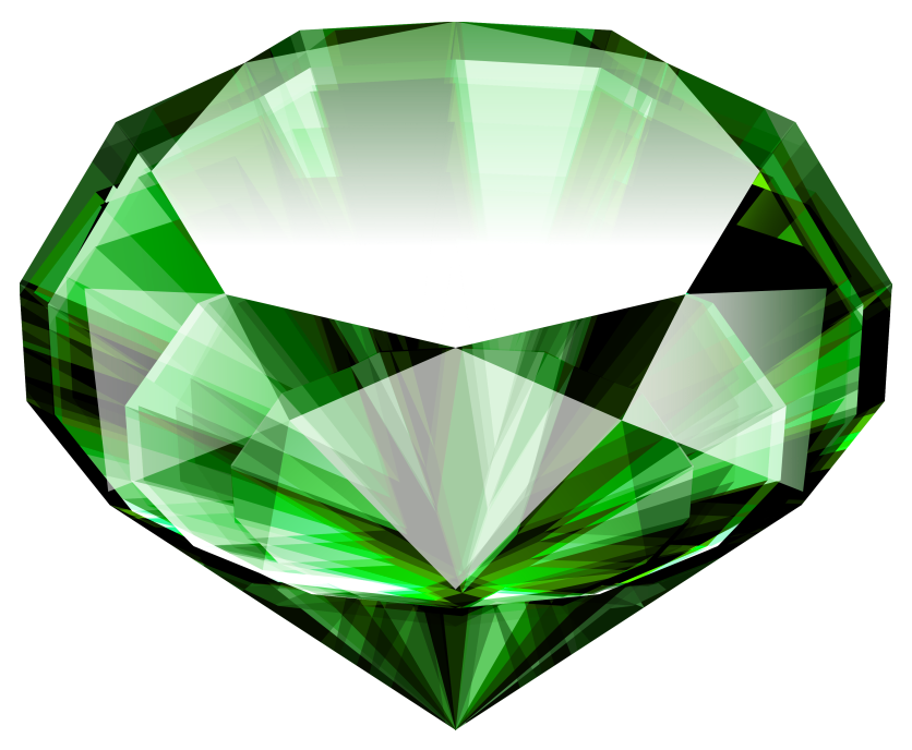 Emerald Stone Png Photo (gray, silver, beige, black, white)