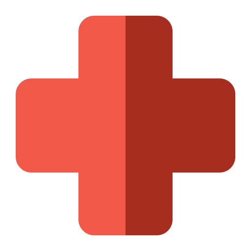 Emergency Medicine Clinic Pharmacy Heh Cross Sign Hospital Icon Free Png Icon Download (maroon, chocolate, black, salmon)