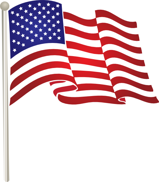 America Flag Png Pic (beige, maroon, white, silver)