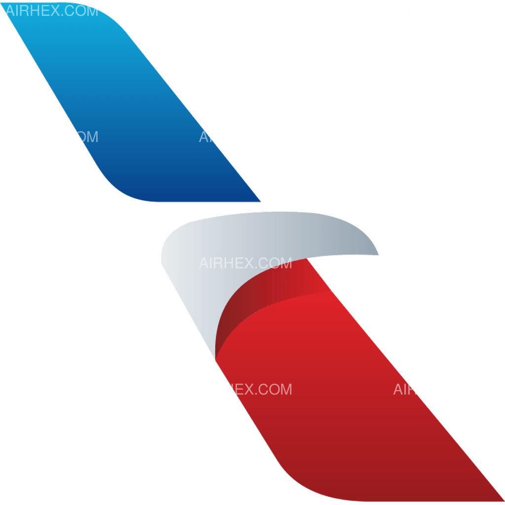 American Airlines Download Png Image (maroon, chocolate, gray, red)