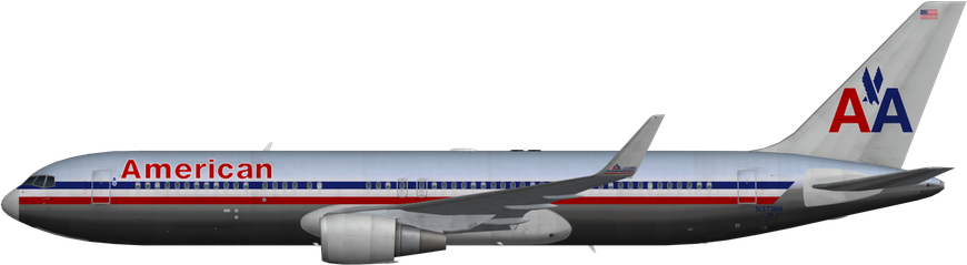 American Airlines Png Photos (black)