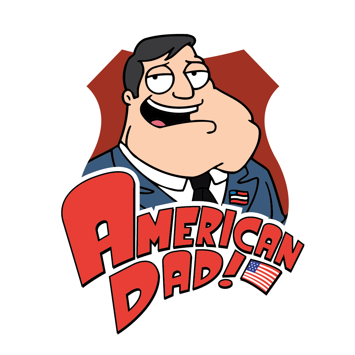 American Dad Png Free Download (white, pink, maroon, gray, chocolate)