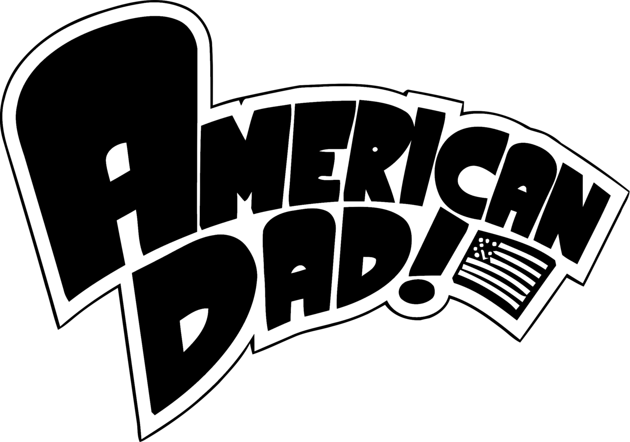 American Dad Png Isolated File (white, black, silver)