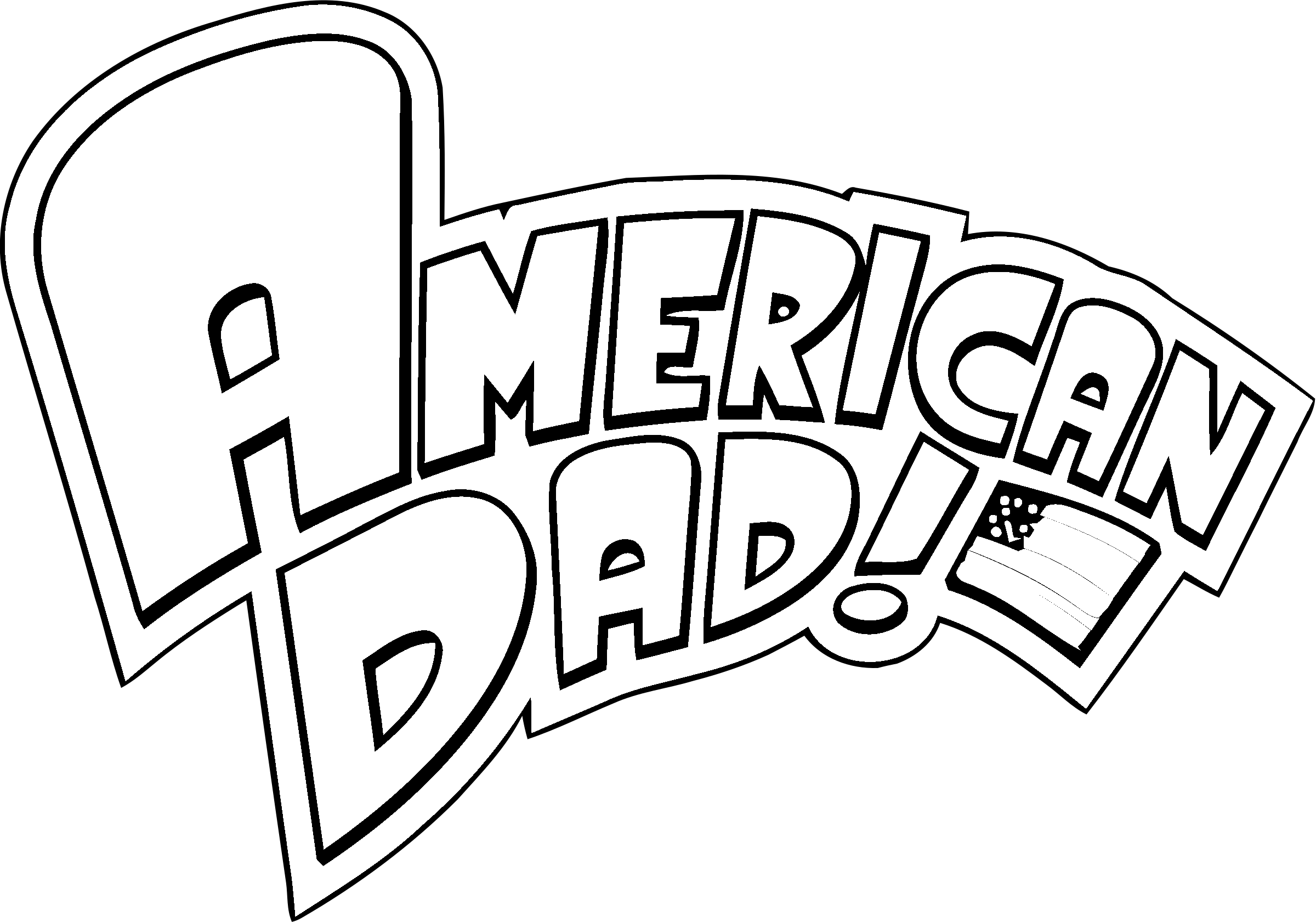 American Dad Png Photos (white, gray)