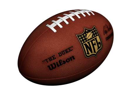 American Football Ball The Duke Png (black, maroon)