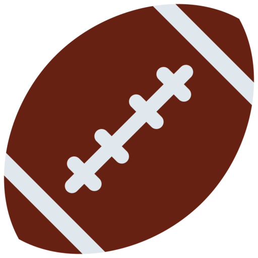 American Football Free Png Icon Download (maroon, lavender, black)