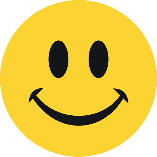 Smile Emoji Png Photos (black, gold)