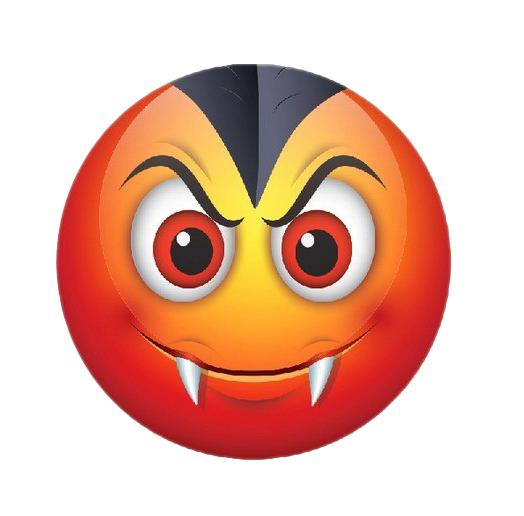 Smiley Halloween Png Transparent Image (red, white, orange, chocolate, gray)