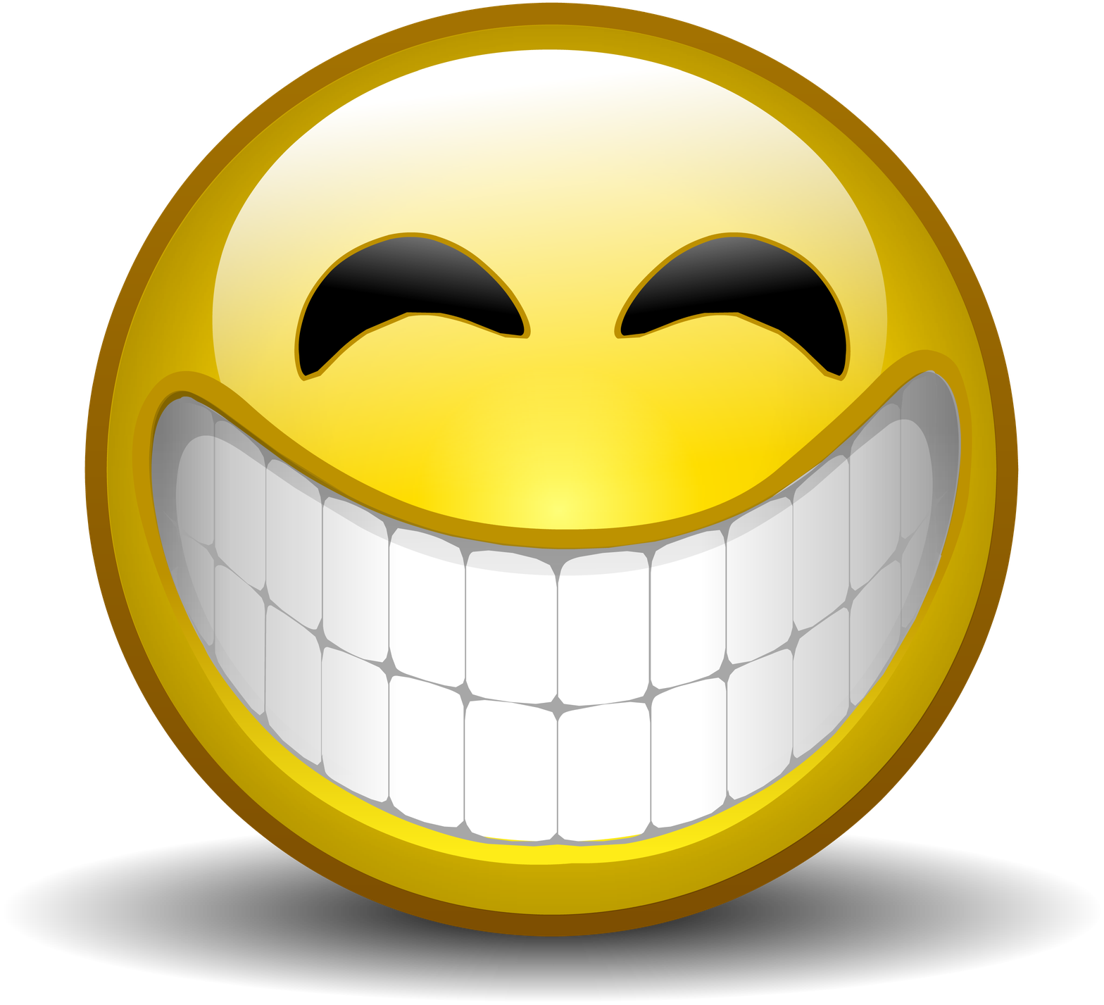 Smiley Png Transparent Image (lavender, white, black, orange, silver)