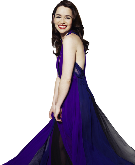 Emilia Clarke Png Clipart (navy, black, indigo)