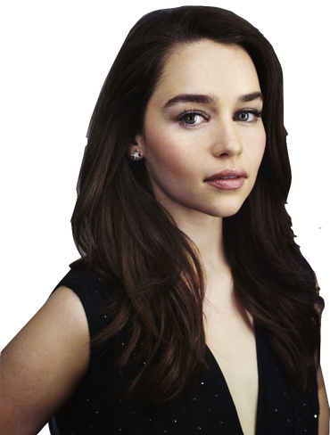 Emilia Clarke Png File (black)