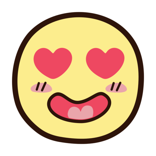 Smiling Face With Heart Eyes Free Transparent Png Icon Download (pink, salmon, beige, black)