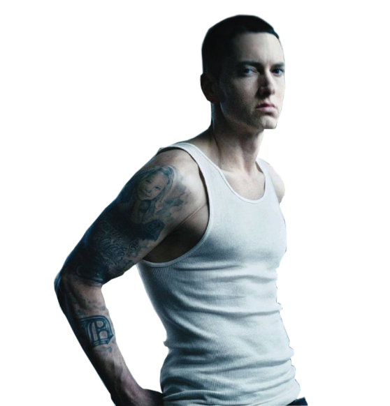 Eminem Png Background (lavender, black)