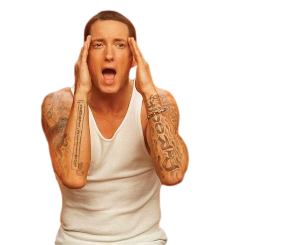 Eminem Png Transparent File (black, silver, pink)