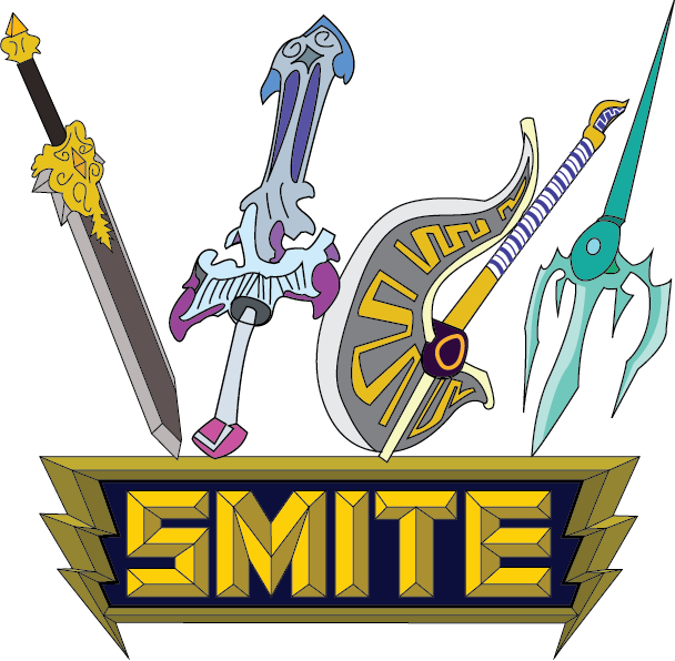 Smite Logo Png Image (chocolate, olive, white, black, silver)