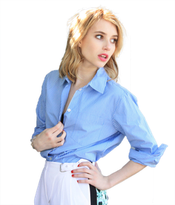 Emma Roberts Png Free Download (lavender, black, indigo, silver)