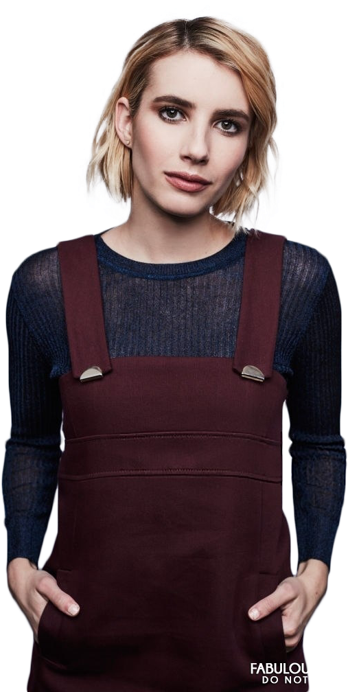 Emma Roberts Png Picture (black)