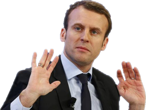 Emmanuel Macron Png Hd Isolated (black)