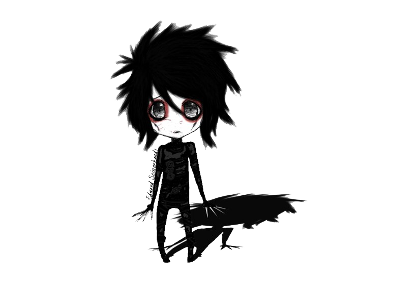 Emo Png File (black)