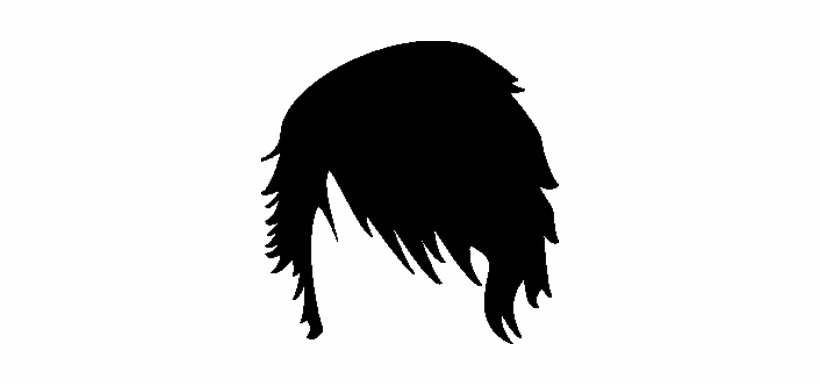 Emo Png Photo (black, white)