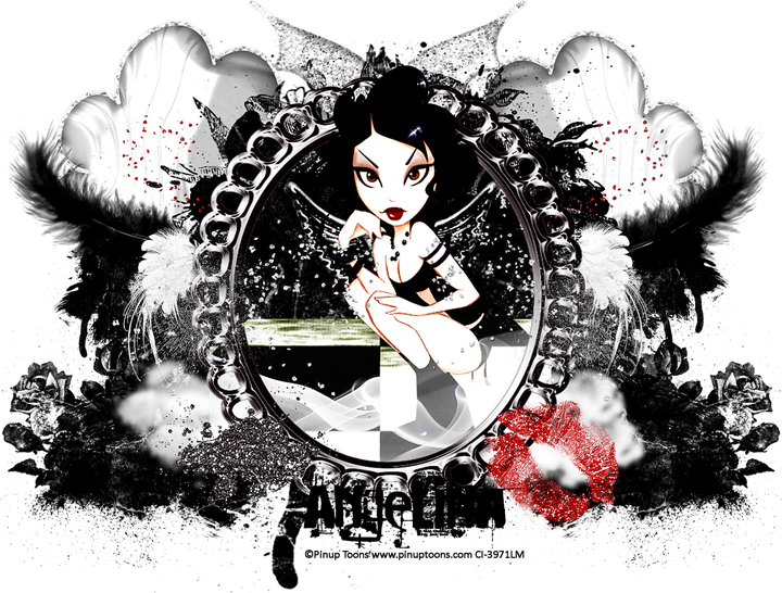 Emo Png Transparent (black, white)