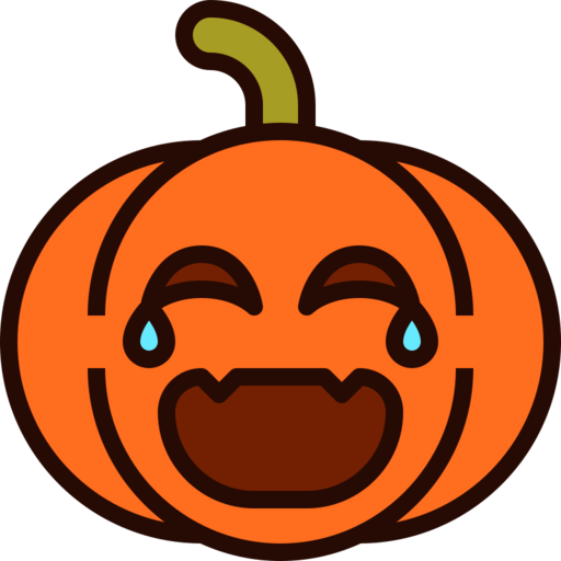 Emoji Pumpkin Halloween Cry Free Png Icon Download (maroon, black, chocolate)