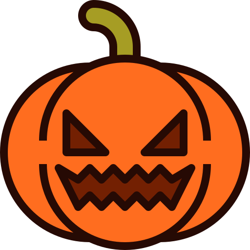 Emoji Pumpkin Scary Halloween Icon Free Transparent Png Icon Download (maroon, chocolate, black)