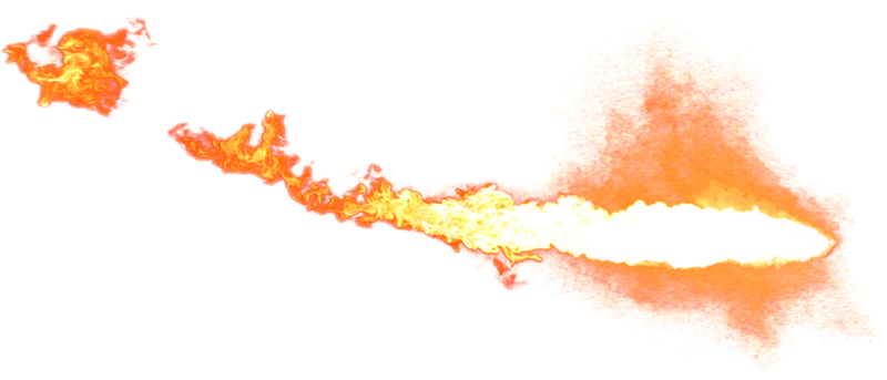 Smoke Fireball Transparent Png (black, white)