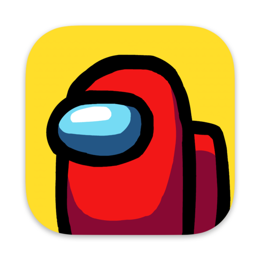 Among Us Macos Bigsur Icon Free Png Icon Download (red, maroon, black, teal, gold)