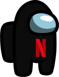 Among Us Netflix Icon Free Png Icon Download (silver, gray, black, white)