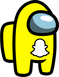 Among Us Snapchat Icon Free Transparent Png Icon Download (silver, white, yellow, black, gray)