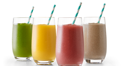 Smoothie Transparent Background (black, lavender, white)